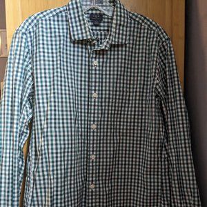 Men's J.Crew Green Plaid